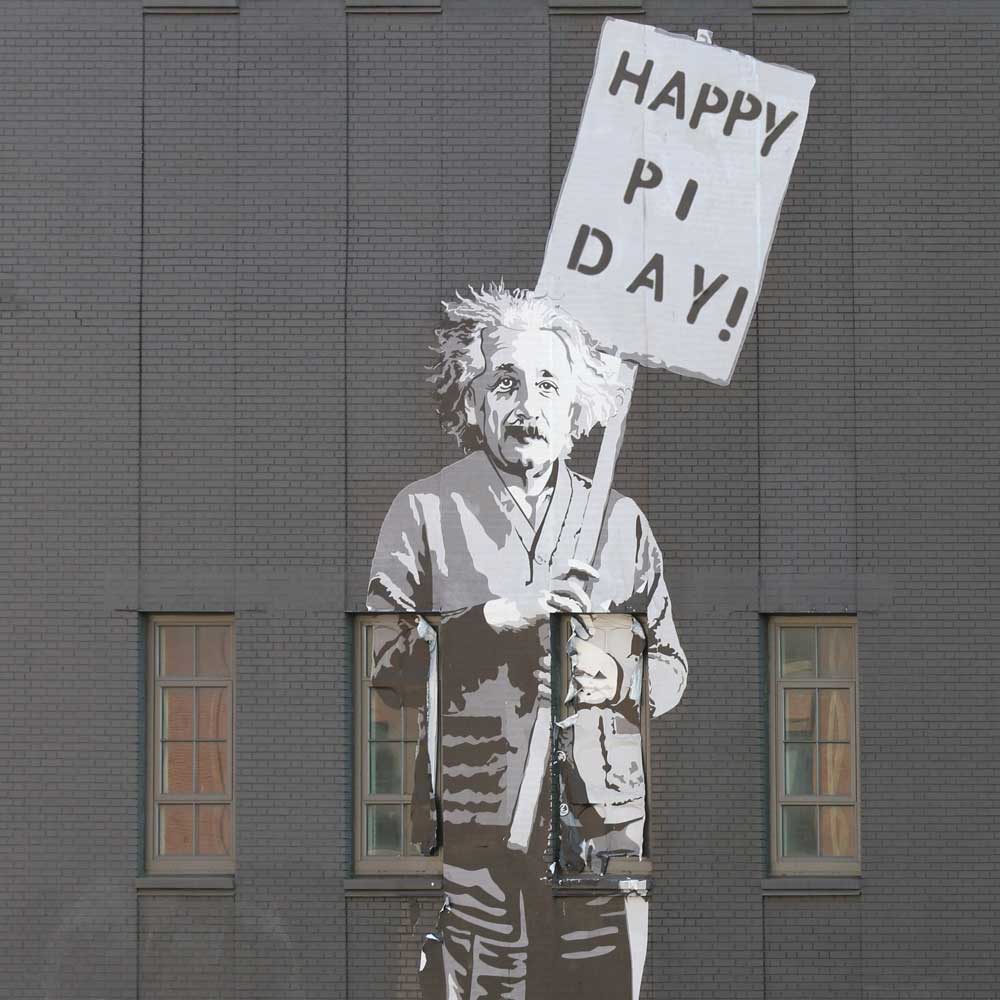 Happy Pi Day, Einstein