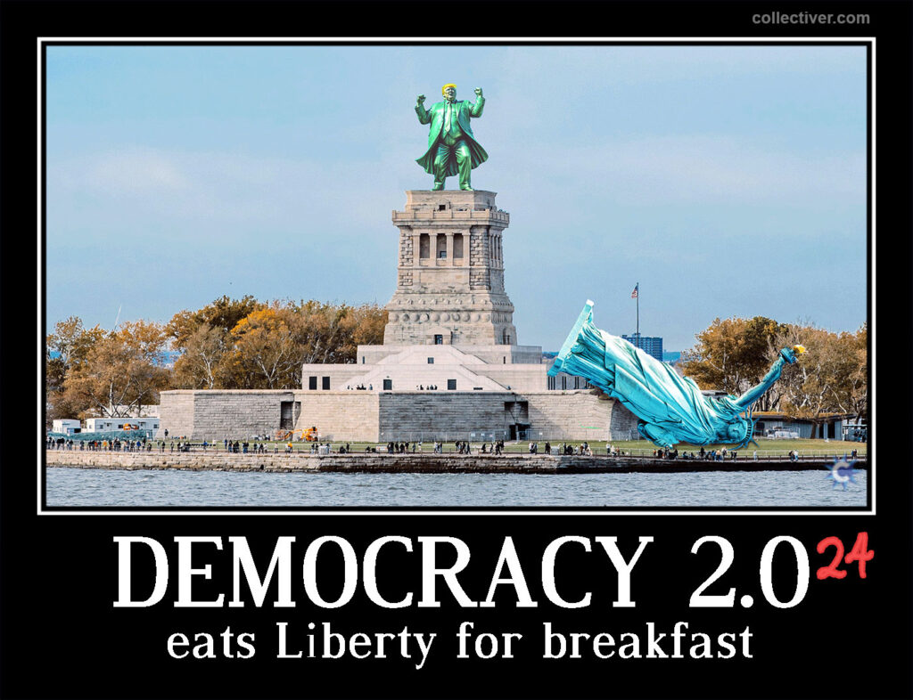 Democracy 2.0 eats Liberty for breakfast