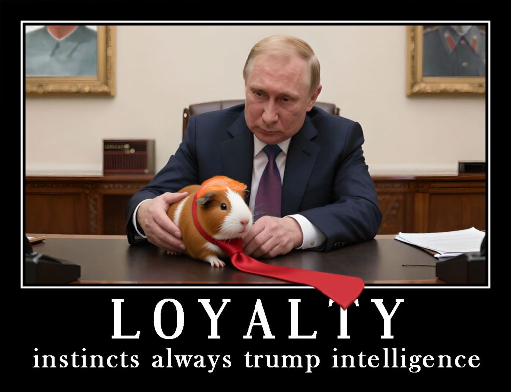 LOYALTY: instincts trump intelligence.